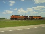 BNSF 6837 & 5067